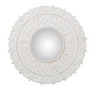 Alexandra House Living Miroir Mural Blanc Bois usé 4 x 57 x 58 cm Rond