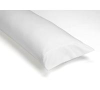Alexandra House Living Taie d'oreiller Qutun Blanc 45 x 170 cm