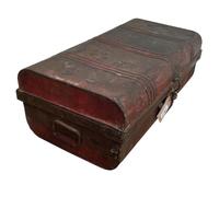 Alexandra House Living Valise décorative Marron Fer Style Artisanal 32 x 21 x 59 cm