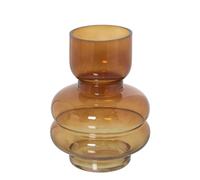 Alexandra House Living Vase Ambre Verre 9 x 20 cm