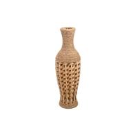 Alexandra House Living Vase de Sol Marron PVC Fibre Naturelle 25 x 80 x 25 cm