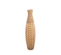 Alexandra House Living Vase de Sol Marron PVC Fibre Naturelle 28 x 100 x 28 cm
