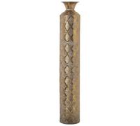 Alexandra House Living Vase doré en métal 13 x 13 x 76 cm