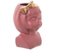 Alexandra House Living Vase Rose en céramique 14 x 14 x 21 cm
