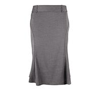 Alexandra Icona Stc-nf15pg-26 Jupe évasée, UNI, 77% polyester/21% viscose/2% élasthanne, taille 26, gris pâle