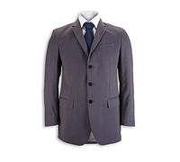 Alexandra Icona Stc-nm2ch-48t pour homme Coupe classique pour homme, UNI, Tall, 77% polyester/21% viscose/2% élasthanne, taille : 48, Charbon de bois