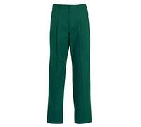 Alexandra STC-NM368BO-28T Essential Pantalon plissé sur le devant pour homme, uni, haut, 65% polyester/35% coton, taille : 28, vert bouteille