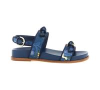 Alexandre Birman, Femme, Chaussures, Bleu, Taille: 41 EU Sandale Sport en Raphia Gros-Grain
