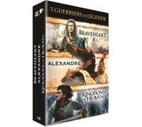 Guerriers De Légende - Coffret 3 Films : Alexandre + Braveheart + Kingdom Of Heaven - Pack