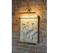 Alexandre le Grand Cheval Relief mural antique Relief mural Tableau fait main
