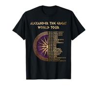 Alexandre le Grand Tour du monde Histoire grecque T-Shirt