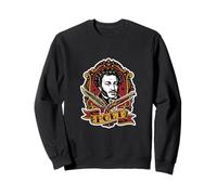 Alexandre Pouchkine Poète Tatouage Traditionnel Old School Writer Sweatshirt
