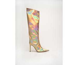alexandre vauthier chaussures femme de couleur or