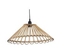 AlexandreHouse LAMPE PLAFOND RATAN 45X45X17 NATUREL