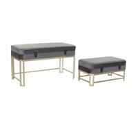 AlexandreHouse Lot de 2 balançoires en métal 80 x 40 x 47 cm