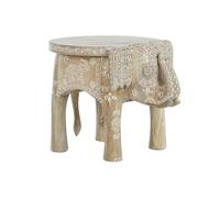 AlexandreHouse Table d'appoint avec Manche 48 x 35,5 x 36,8 cm éléphant