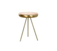 AlexandreHouse Table d'appoint en Aluminium 43 x 43 x 61 cm laqué Rose bâton
