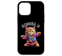 Alexandria, Los Angeles, États-Unis, Motif Amusant et coloré de Chat Dansant. Coque pour iPhone 12 Mini