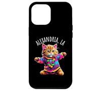 Alexandria, Los Angeles, États-Unis, Motif Amusant et coloré de Chat Dansant. Coque pour iPhone 12 Pro Max