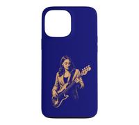 Alexandria Ocasio Cortez Guitare Basse Parodie Politique Coque pour iPhone 13 Pro Max