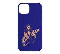 Alexandria Ocasio Cortez Guitare Basse Parodie Politique Coque pour iPhone 15 Plus