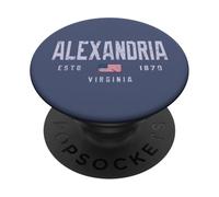 Alexandria VA/Alexandria Virginia Field Design PopSockets PopGrip Adhésif