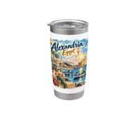 Alexandrie Égypte croisière en mer Méditerranée Cast, Nil Gobelet isotherme en acier inoxydable double paroi