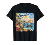Alexandrie Égypte croisière en mer Méditerranée Cast, Nil T-Shirt Graphique avec Valeur