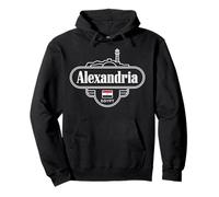Alexandrie, Égypte, Voyage Urbain, Design Historique Sweat à Capuche
