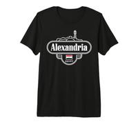 Alexandrie, Égypte, Voyage Urbain, Design Historique T-Shirt Haut de Gamme