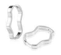 ALEXCRAFT Boucles d'oreilles Femme Argent 925 Creoles Boucle d'oreille Argent 925 Femme Boucle d'oreille Femme Creole En Argent