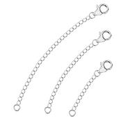 ALEXCRAFT Fermoir Mousqueton Argent Sterling Collier Lot 3 Bijoux Diy