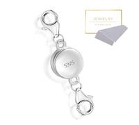ALEXCRAFT Fermoirs Pour Bijoux Collier Fermoir Argent 925 Aimanté Pour Bracelet Attaches et Fermoirs Pour Bijoux Bracelet