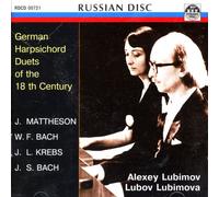 Alexey Lubimov - German Harpsichord Duets of the 18th Century