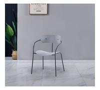 Alexia lot de 2 chaises design gris clair
