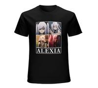 Alexia Midgar The Eminence in Shadow Mens T-Shirt Unisex Graphic Black Tee Shirt M
