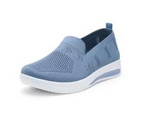 Alexis Leroy Baskets Mode Femme Chaussures Baskets en Maille pour Femme sans Lacets - Chaussures de Fitness