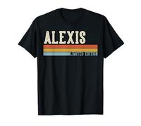 Alexis Rétro Vintage Hommes Enfants Garçons Prénom T-Shirt