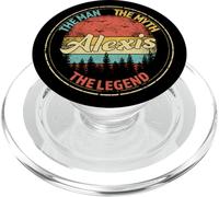 Alexis The Man The Myth The Legend Men Nom personnalisé PopSockets PopGrip pour MagSafe
