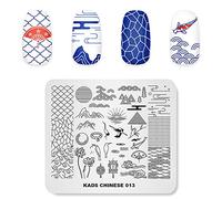 Alexnailart Nail Art Plaque Estampage Style Chinois Été Modèle Image Plate Outils Nail Art (CN013)