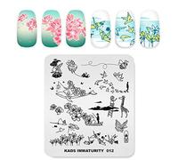 Alexnailart Nail Art Plaque Estampage Style Chinois Été Modèle Image Plate Outils Nail Art (IM012)