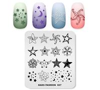 Alexnailart Nail Art Tampon Plaque Festival De Noël Fleurs Géométrie Modèle Naturel Plaque Image Nail Art Outils (FA027)
