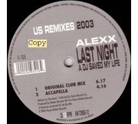 Alexx - Last Night a DJ Saved My Life