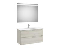 Aleyda Pack 2 Tiroirs 1000 Mm Bois Blanchi - ROCA A851839525