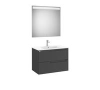 Aleyda Pack 2 Tiroirs 800 Mm Noir Mat - ROCA A851836523