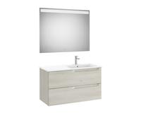 Aleyda Pack 2 Tiroirs Lavabo À Droite 1000 Mm Bois Blanchi - ROCA A851838525