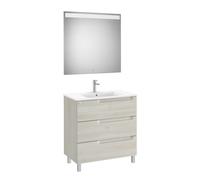 Aleyda Pack 3 Tiroirs 800 Mm Bois Blanchi - ROCA A851844525