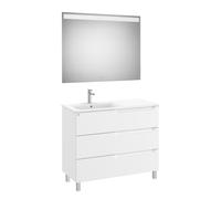 Aleyda Pack 3 Tiroirs Lavabo À Gauche 1000 Mm Blanc Mat - ROCA A851848509