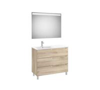Aleyda Pack 3 Tiroirs Lavabo À Gauche 1000 Mm Bois Naturel - ROCA A851848524
