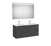 Aleyda Pack 4 Tiroirs 1200 Mm Noir Mat - ROCA A851889523